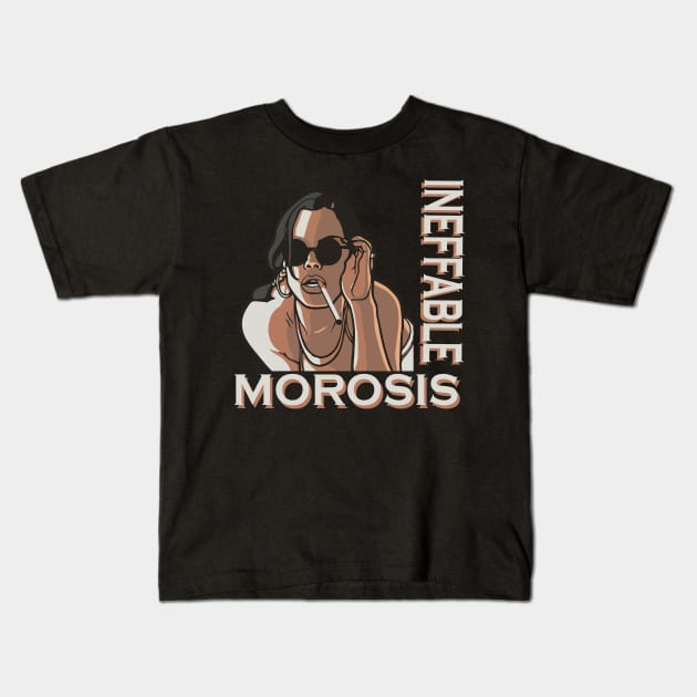 INEFFABLE MOROSIS Kids T-Shirt by Socialized.id